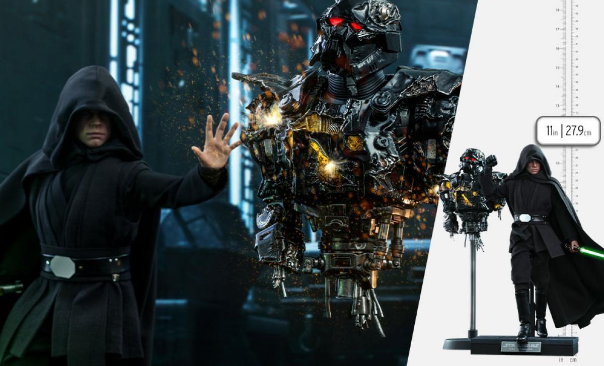 Hot Toys Star Wars The Mandalorian Luke Skywalker Deluxe Version Scale The